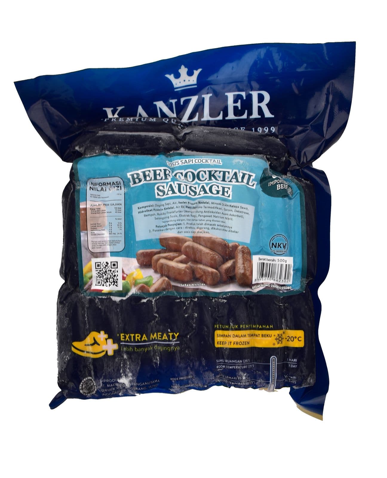 Kanzler Sosis Cocktail Sapi 500 gr – 1
