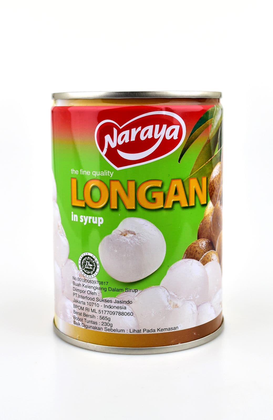 Naraya Lengkeng dalam Sirup Kental 565 gr – 1