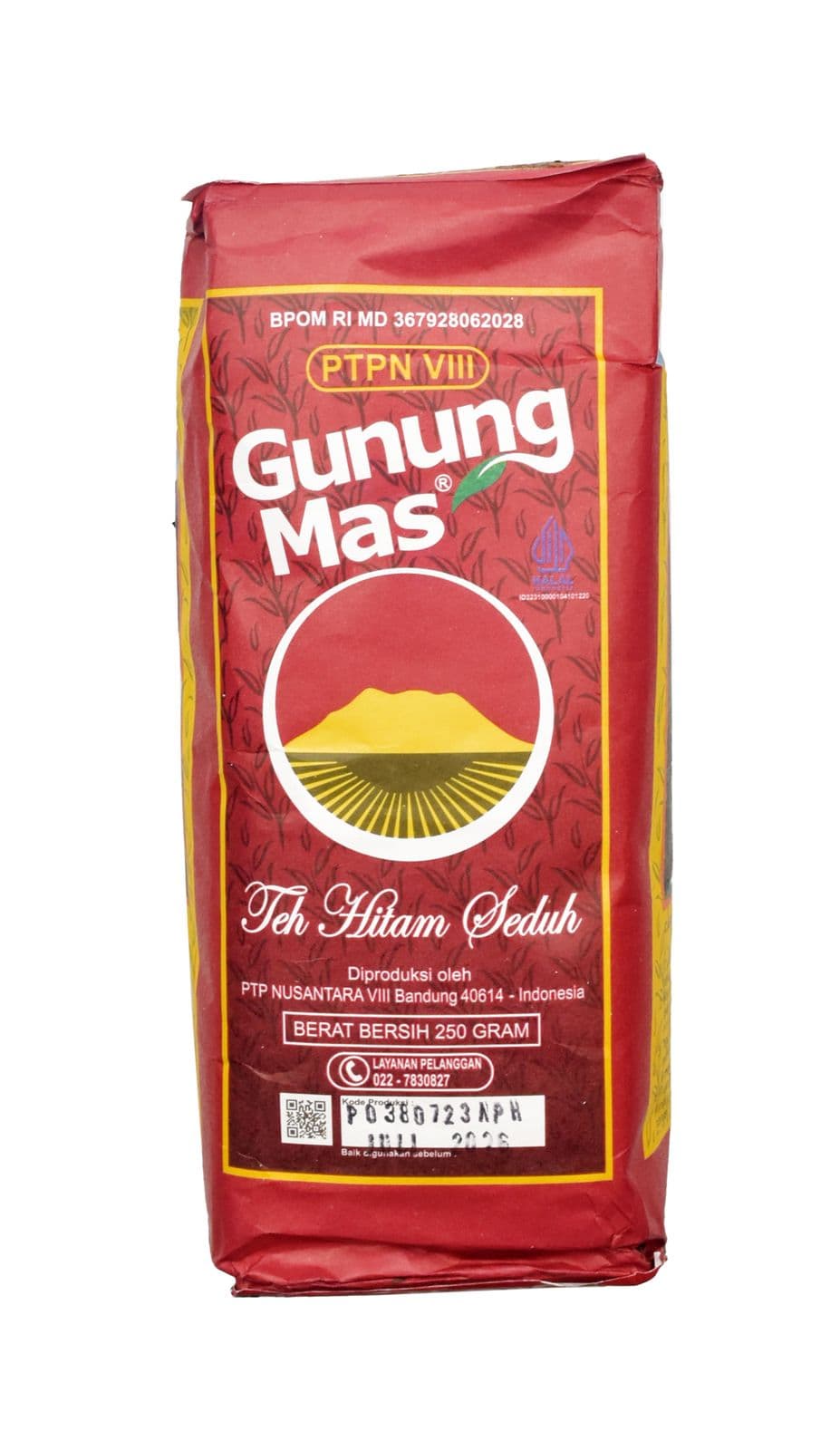 Gunung Mas Teh Seduh Kemasan 250 gr – 1