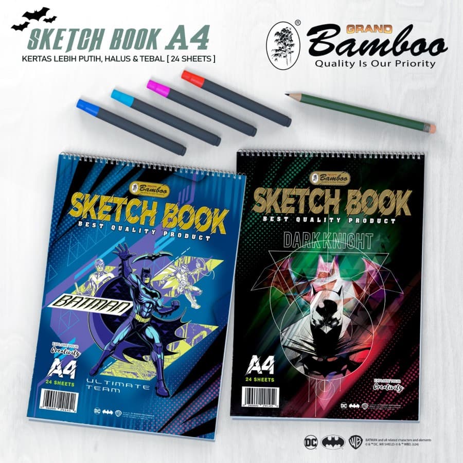 Bamboo Buku Sketsa A4 – 1