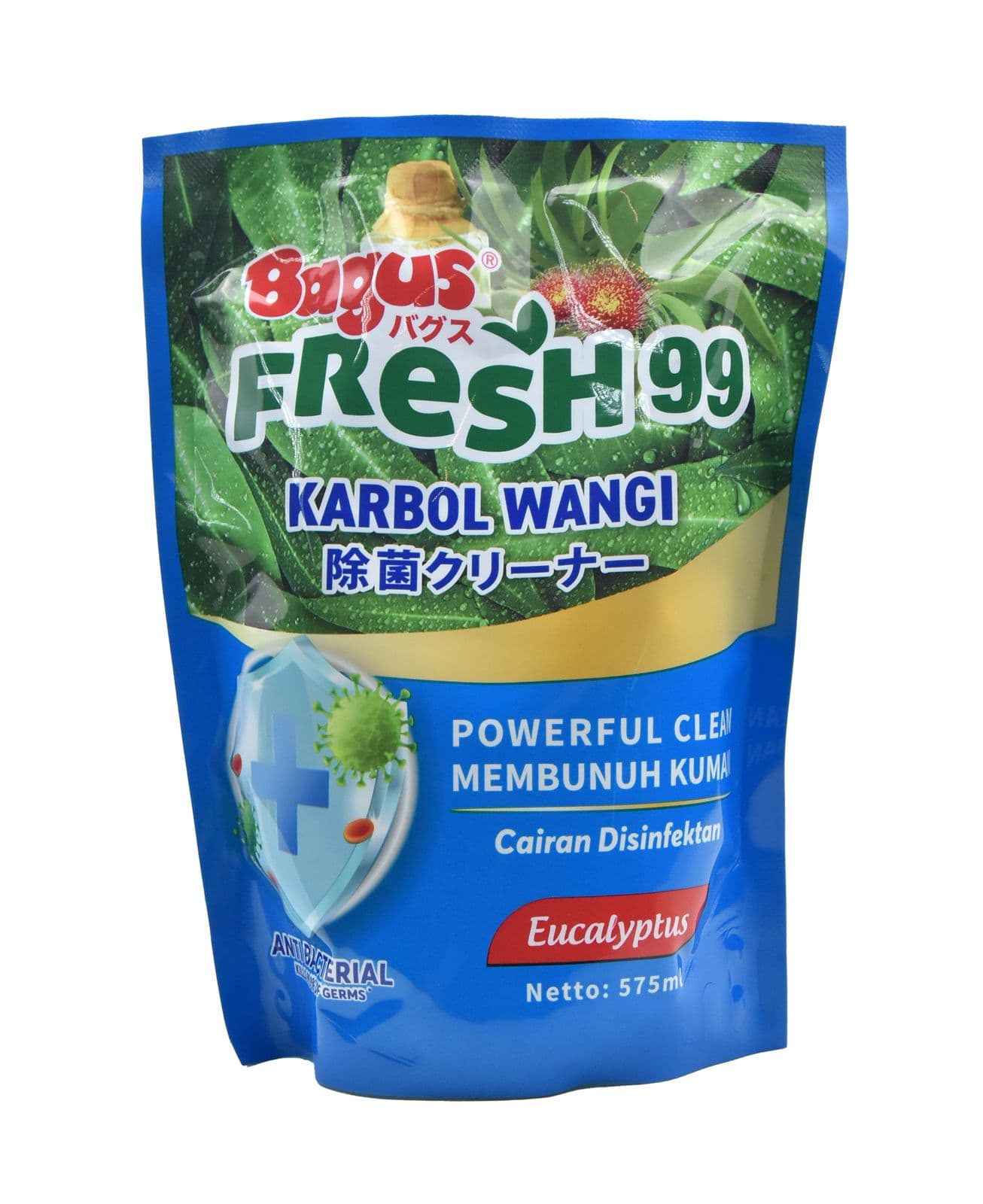 Bagus Fresh 99 Karbol Eucalyptus Refill 575 ml – 1