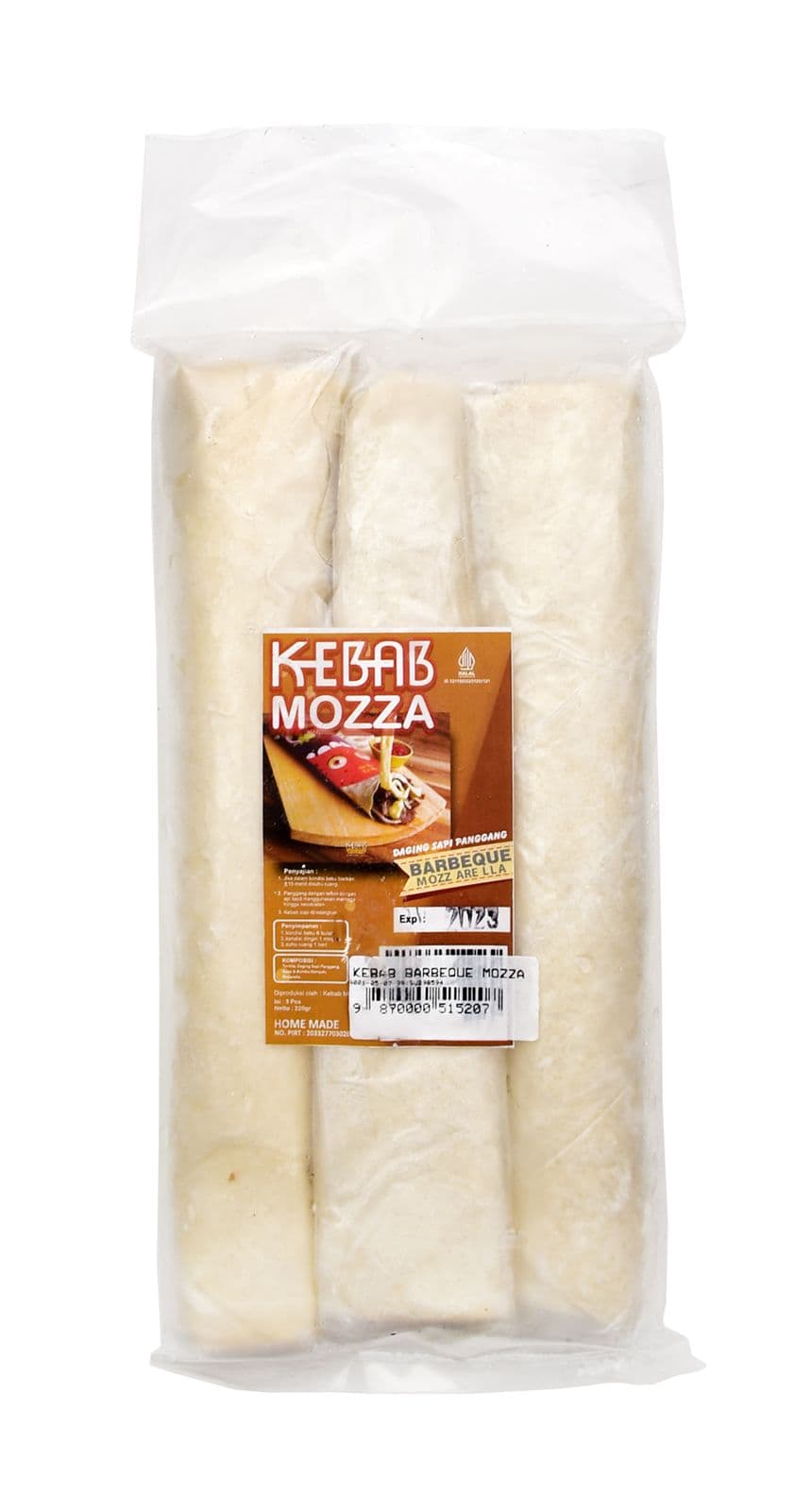 Kebab Mozza Barbeque 3 pcs – 1