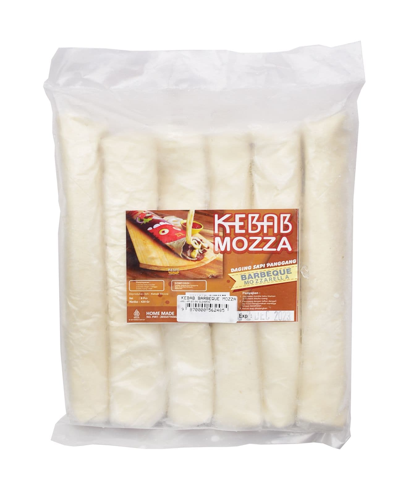Kebab Mozza Barbeque Mozzarella 6 pcs – 1