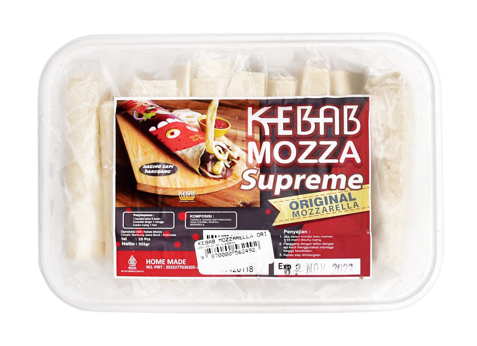 Kebab Mozza Original Mozzarella 10 pcs – 1