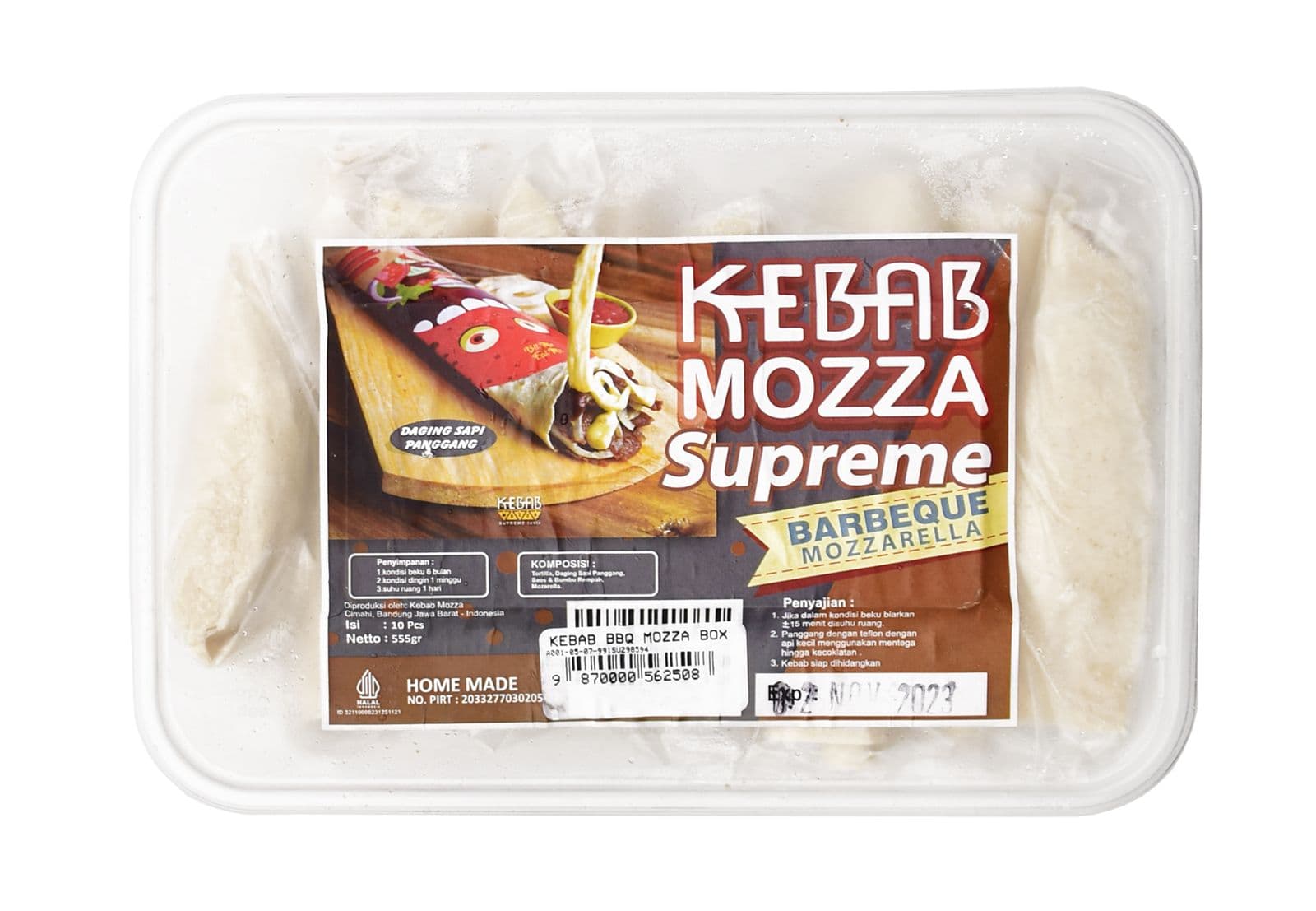 Kebab Mozza Barbeque Mozzarella 10 pcs – 1