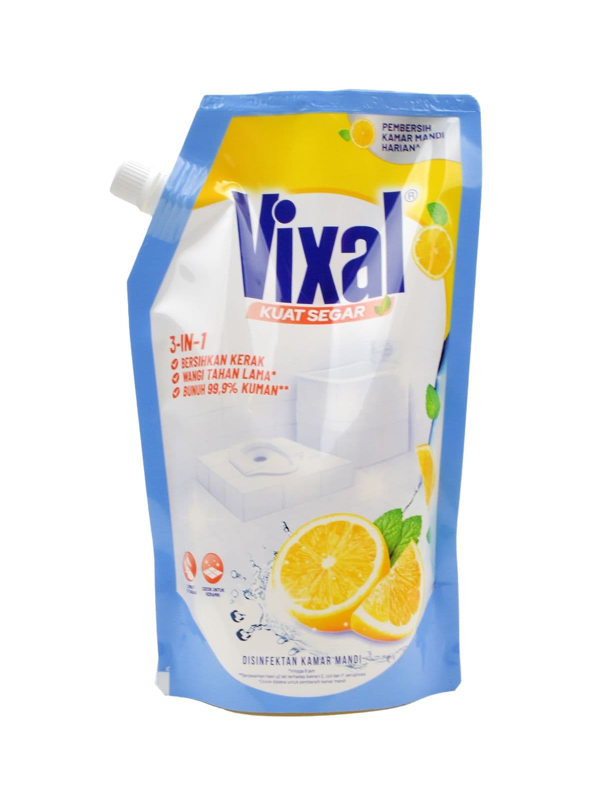 Vixal Kuat Segar Biru Pouch 600 ml – 1