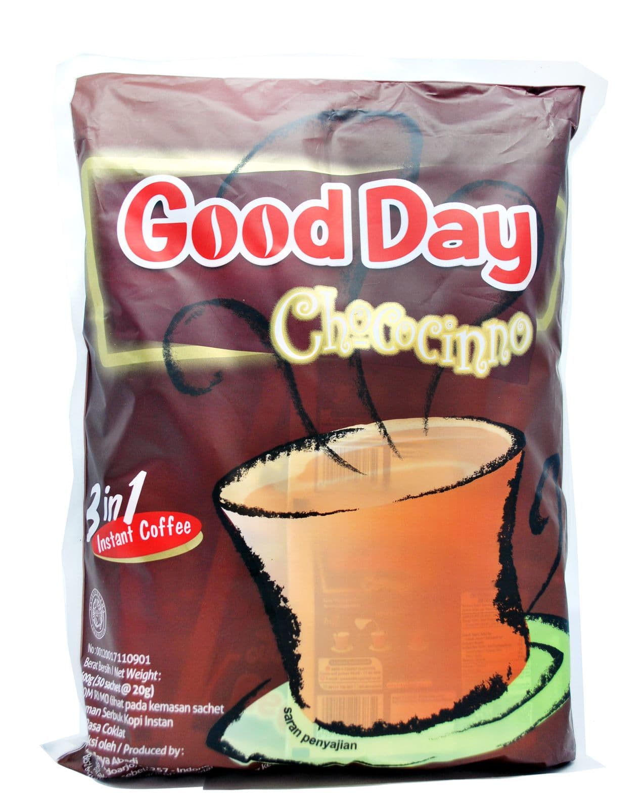 Good Day Chococino Bag 20 gr x  30 Sachet – 1