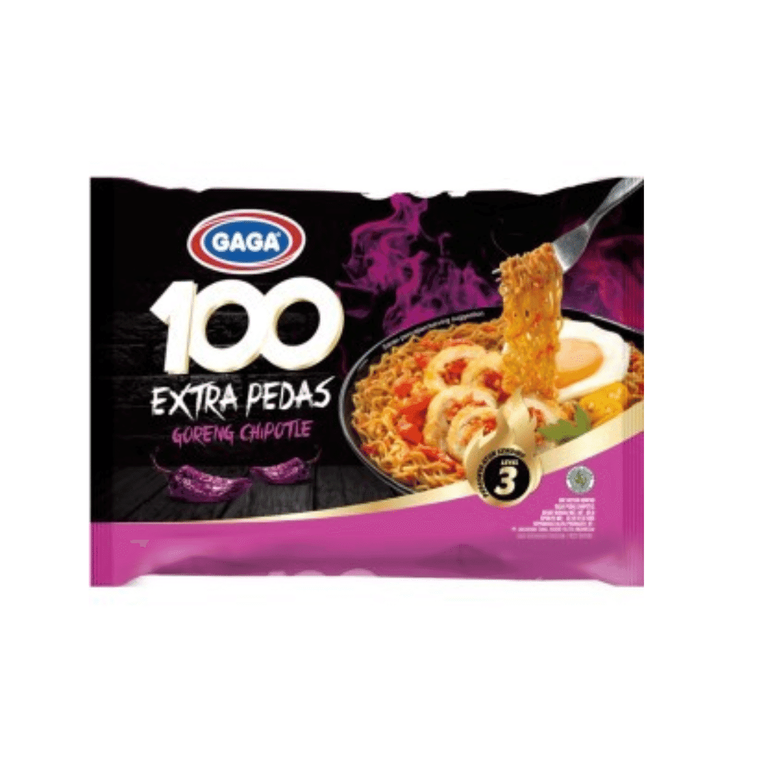 Gaga 100 Mi Goreng Ekstra Pedas Chipotle 85 gr – 1