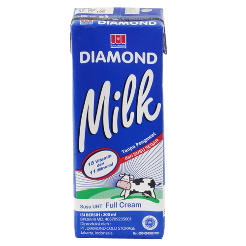 Diamond Susu Uht  Full Cream 200 ml – 1