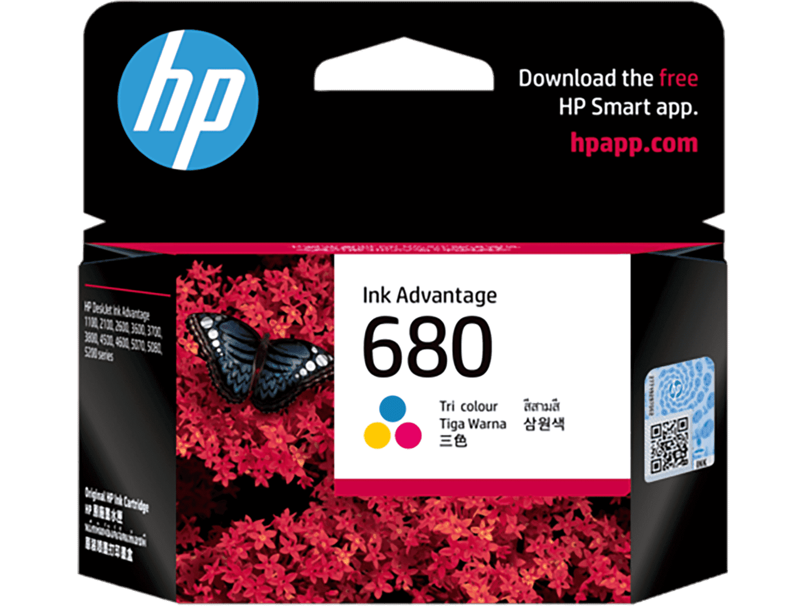 HP Kartrid 680 Warna – 1
