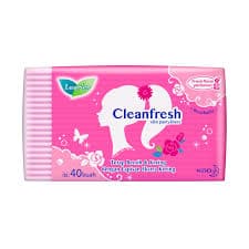 Laurier Pantyliner Clean Fresh Parfum 40 Buah – 1