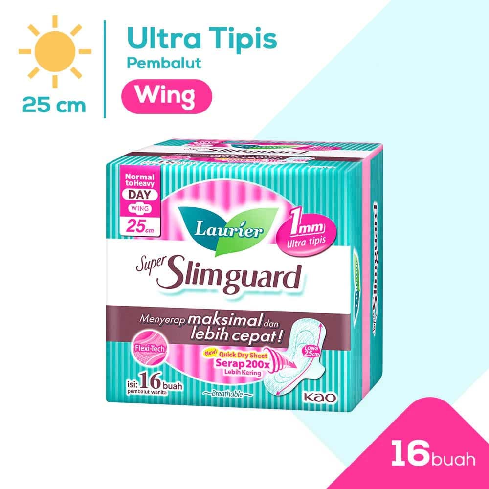 Laurier Super Slim Guard 16 Buah – 1