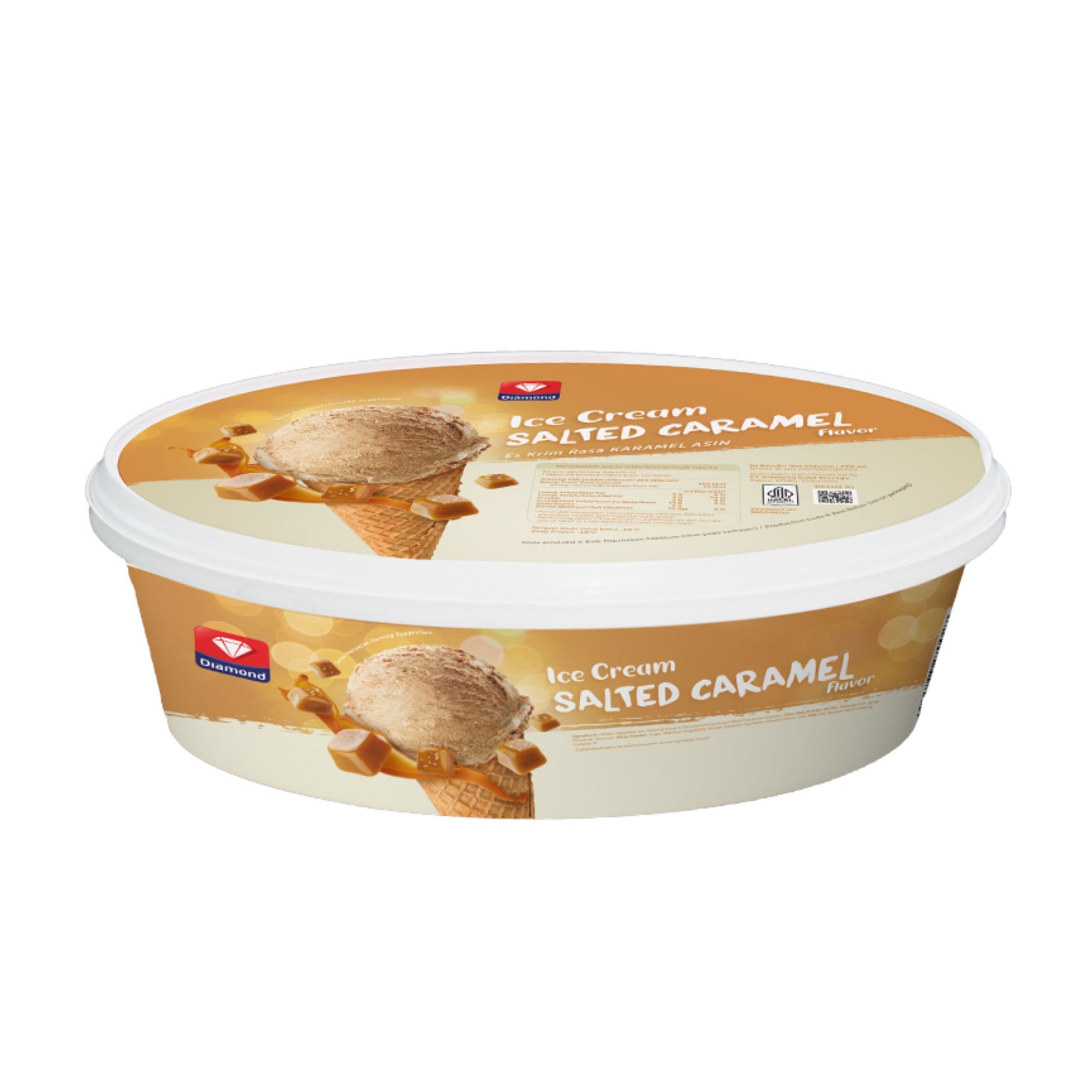 Diamond Ice Cream Salted Caramel 700 ml – 1