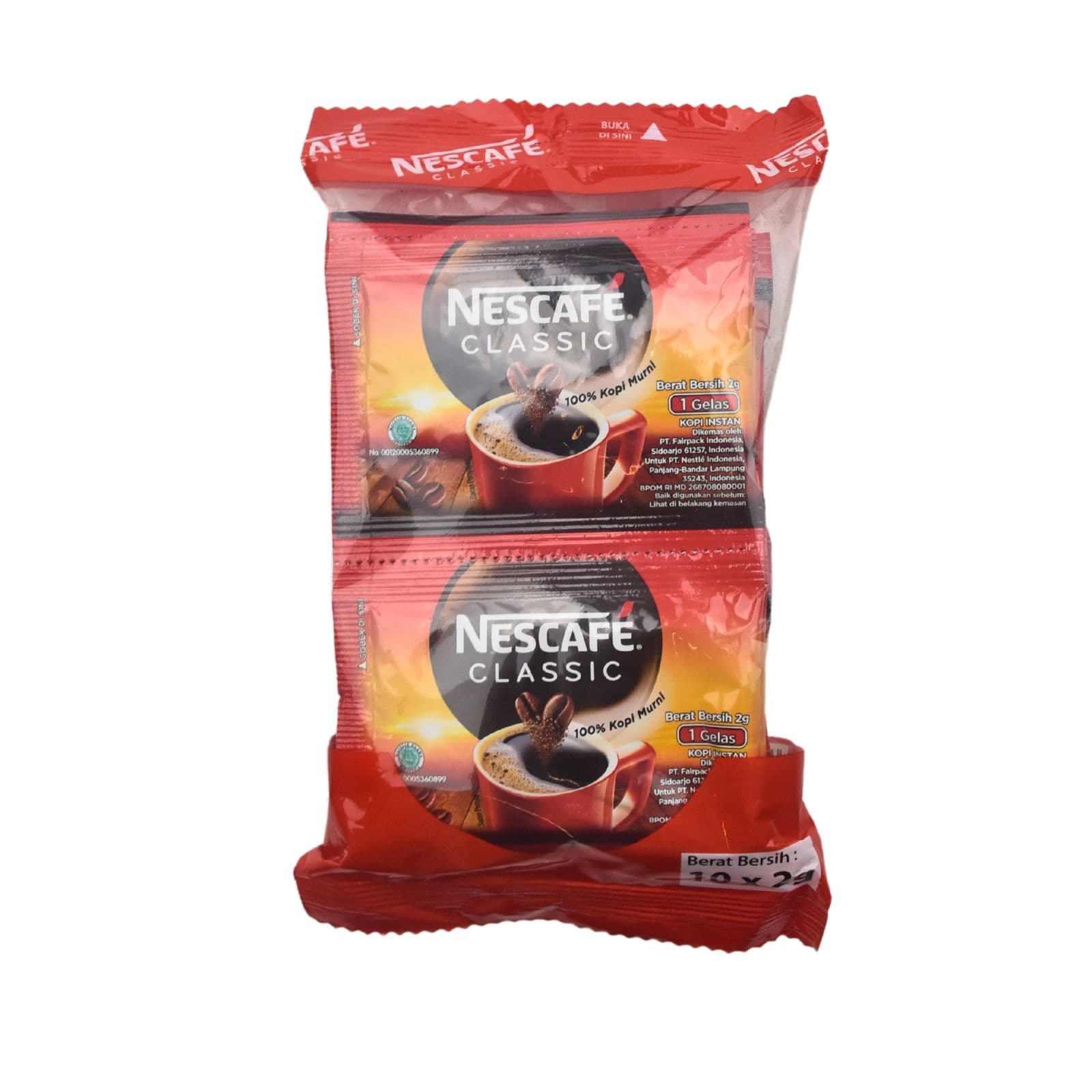 Nescafe Classic BD 10 Sachet x 2 gr – 1