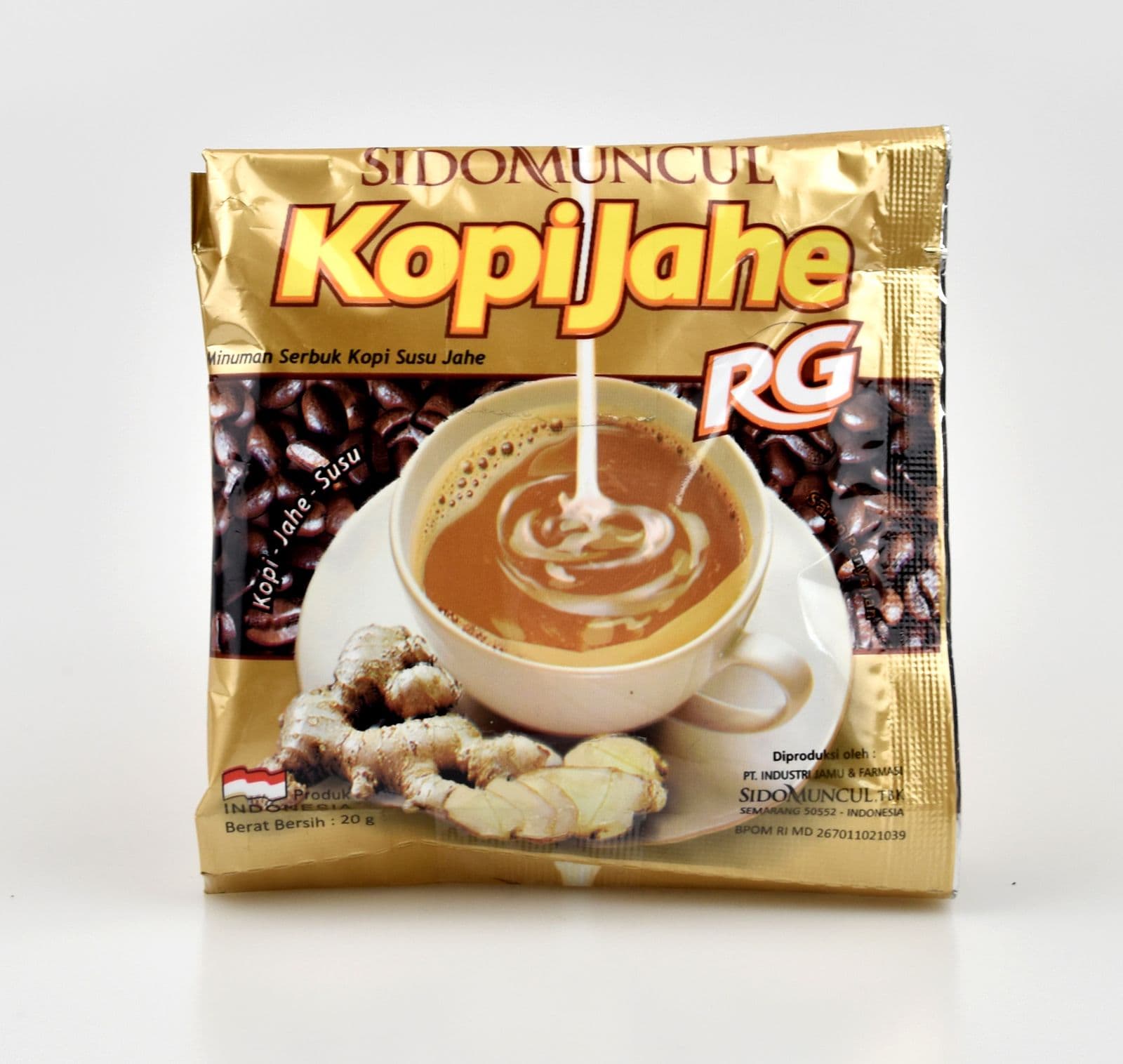 Sidomuncul Kopi Jahe Regular 5 Sachet x 26 gr – 1