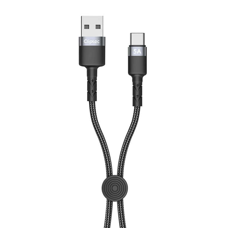Cliptec Kabel Type C Fast Charging 5A 2 m MCC202C – 1