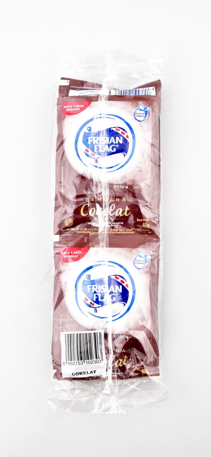 Bendera Susu Kental Manis Cokelat 6 Sachet x 38 gr – 1
