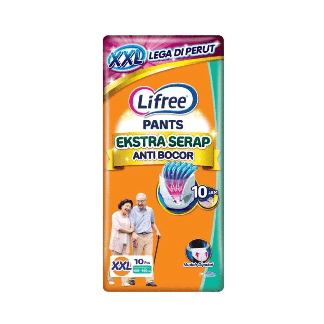 Lifree Pants Extra Serap Anti Bocor XXL Isi 10 Pcs – 1