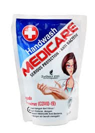 Medicare Sabun Cuci Tangan Biru Pouch 400 ml – 1