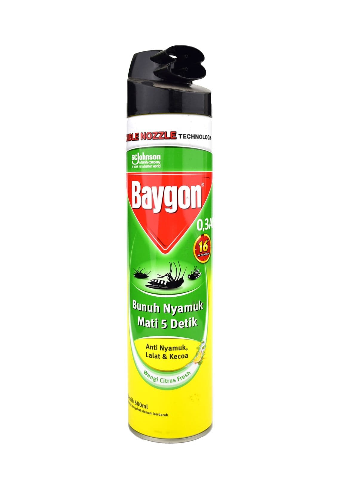 Baygon Aerosol Citrus Fresh 600 ml – 1