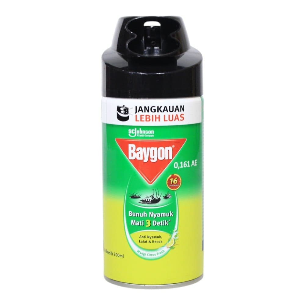 Baygon Aerosol Citrus Fresh 200 ml – 1