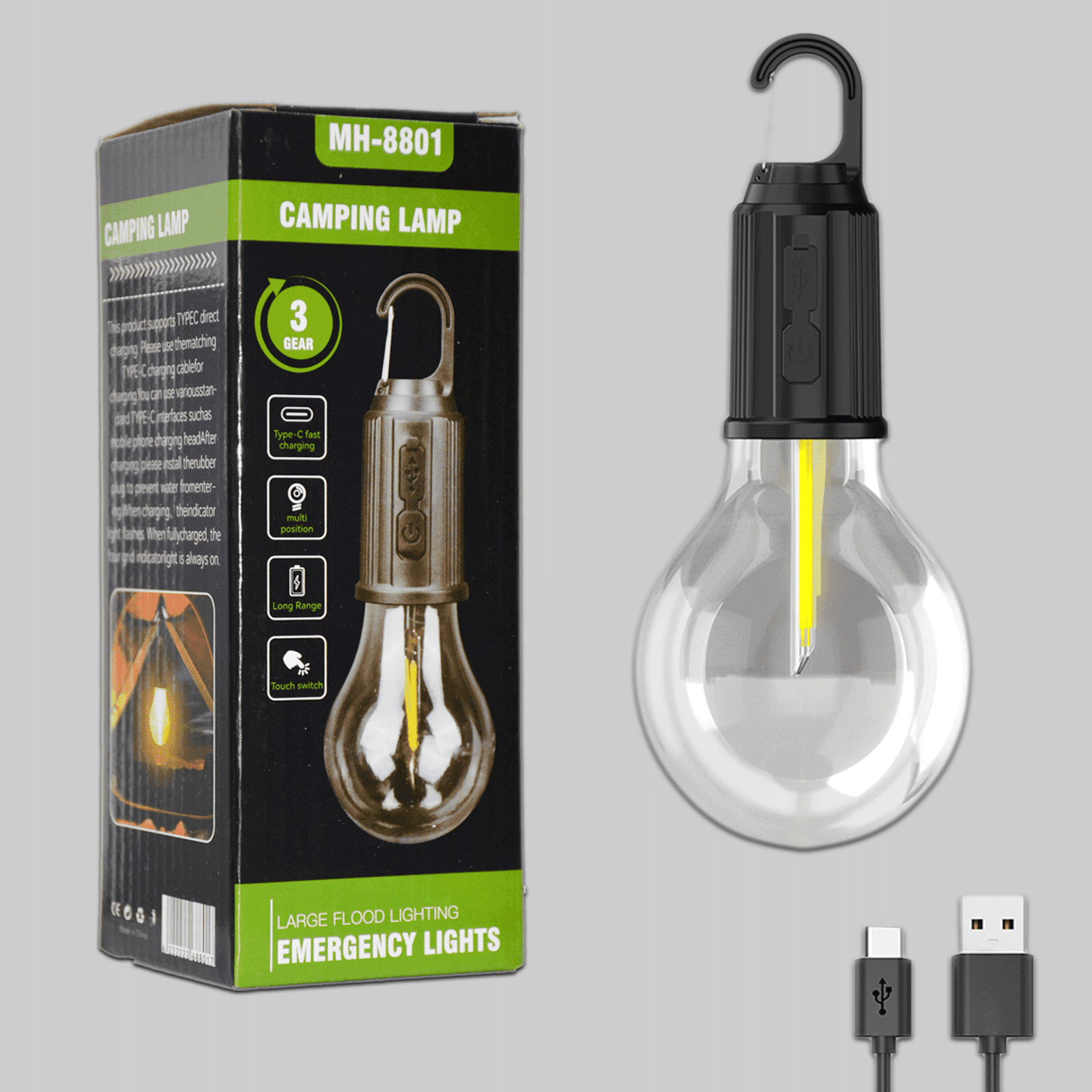 Lampu Camping MH-8801 – 1