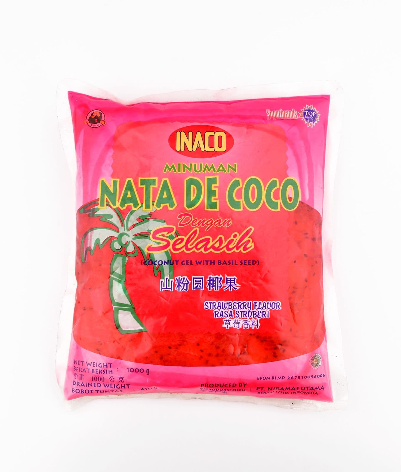 INACO Selasih Strawberry 1000 gr – 1