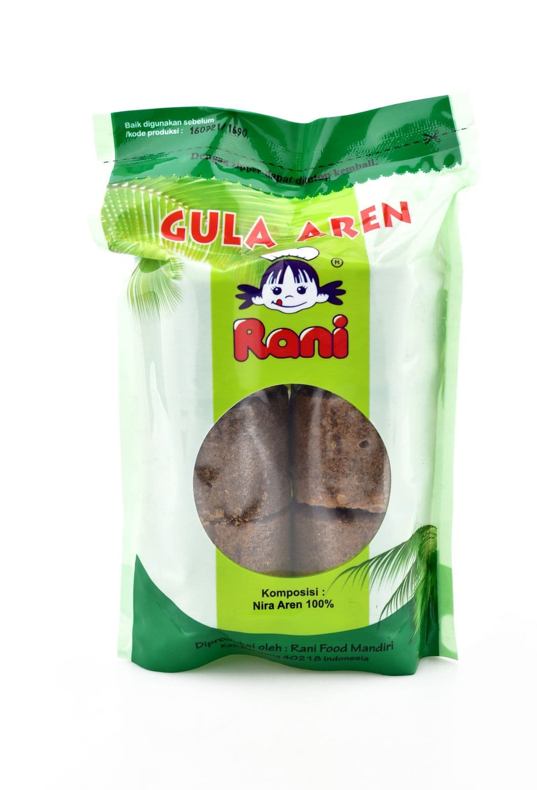 Rani Gula Aren Persegi 500 gr – 1