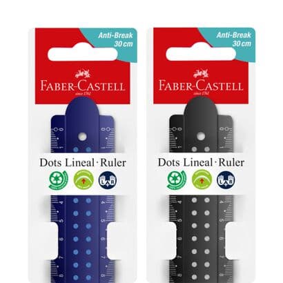 Faber-Castell Penggaris 30 cm Dots 172130 – 1
