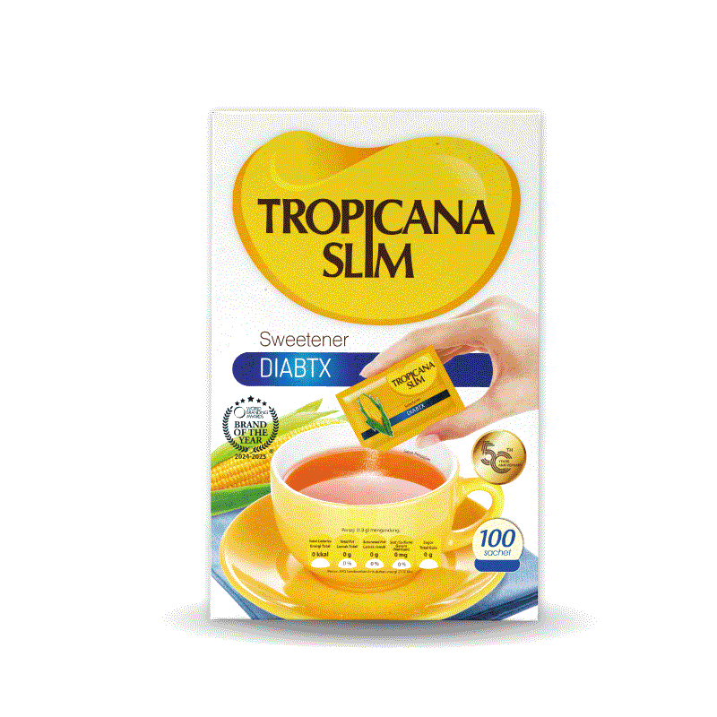 Tropicana Slim Sweetener Diabtx 2,5 gr x  100 Sachet – 1