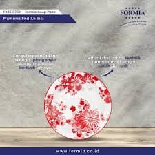 Formia Mangkuk S 9 inci Merah Plum FR353090R – 1