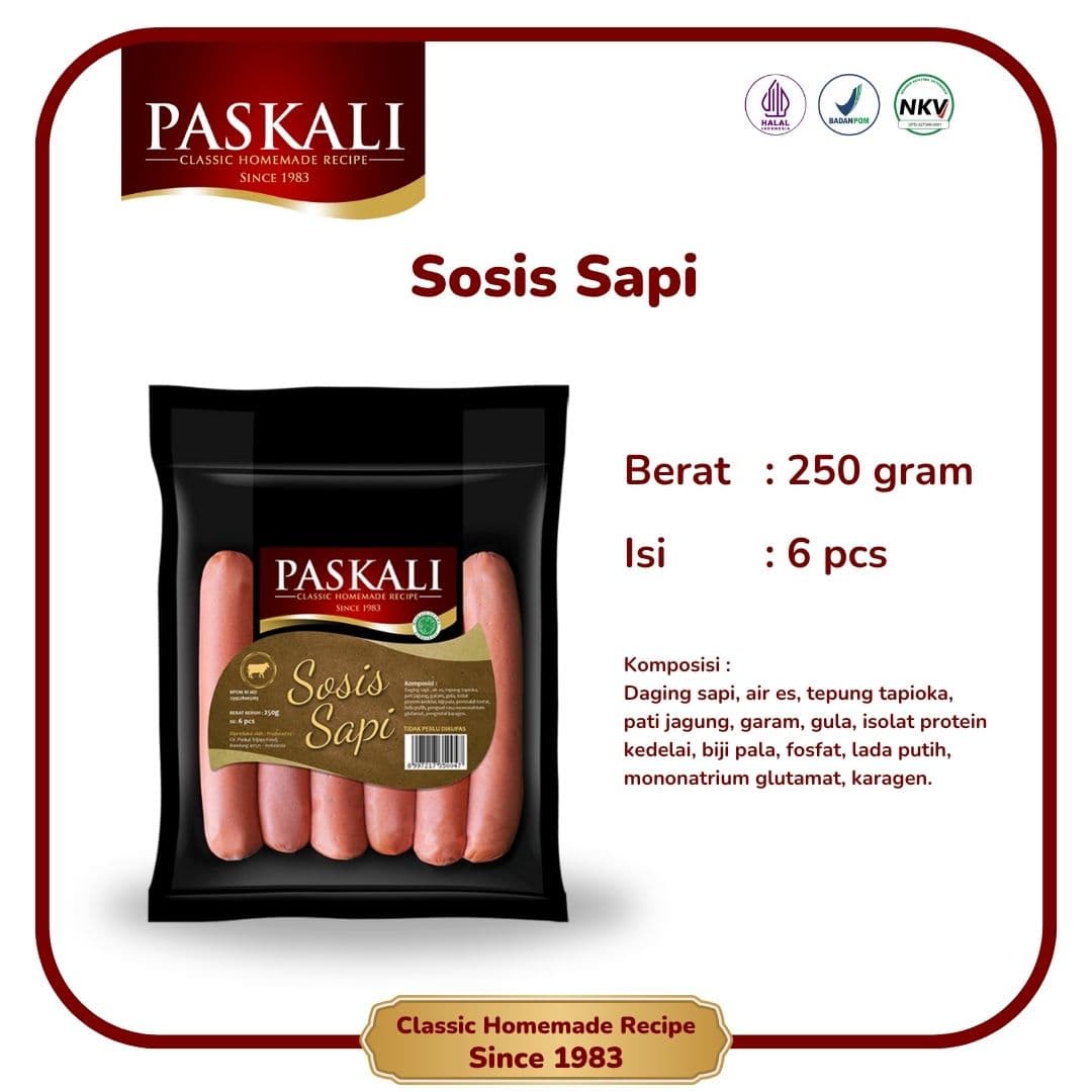Sosis Sapi 6 pcs – 1