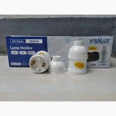 Visalux Fiting Gantung Putih E27 – 1