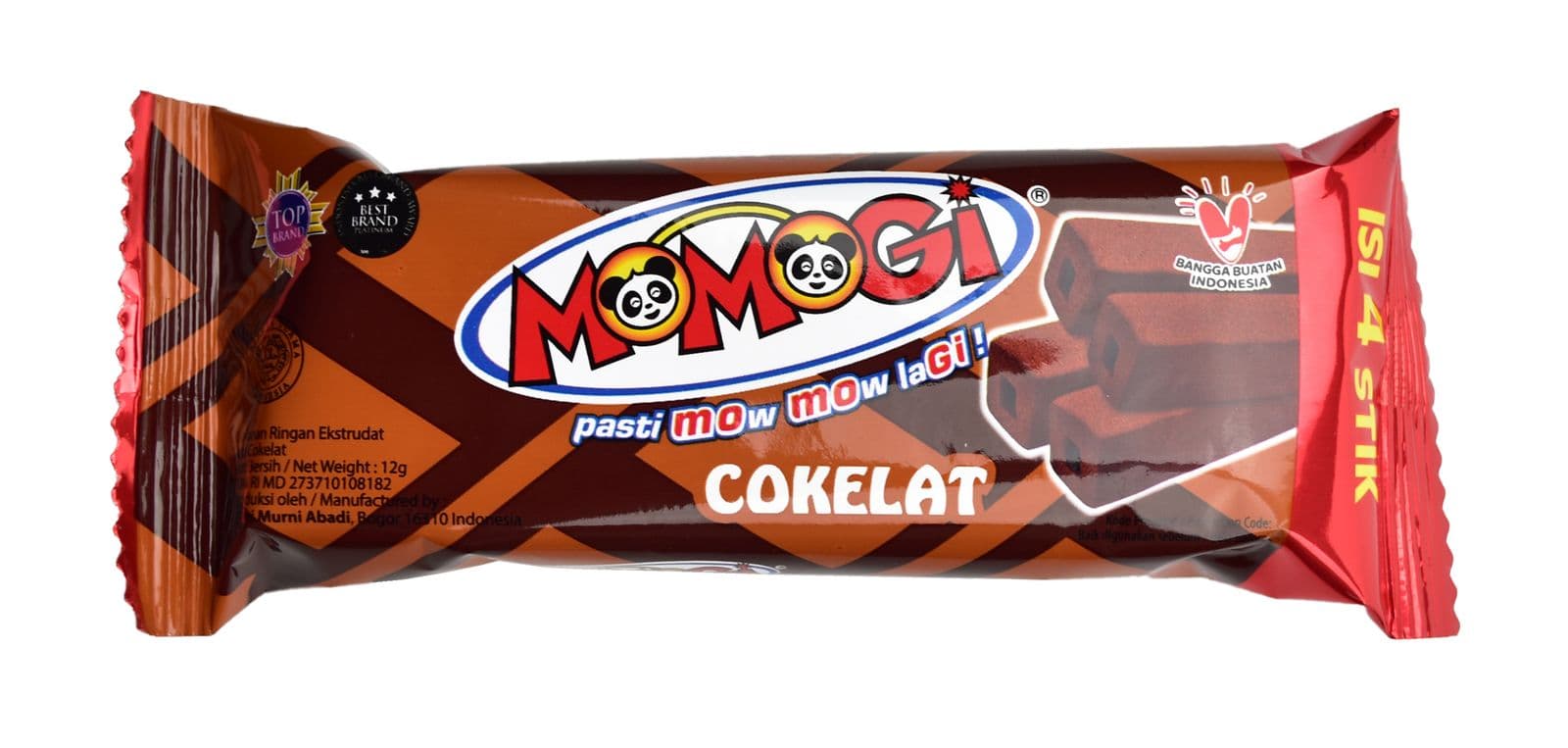 Momogi Stik Cokelat 12 gr – 1