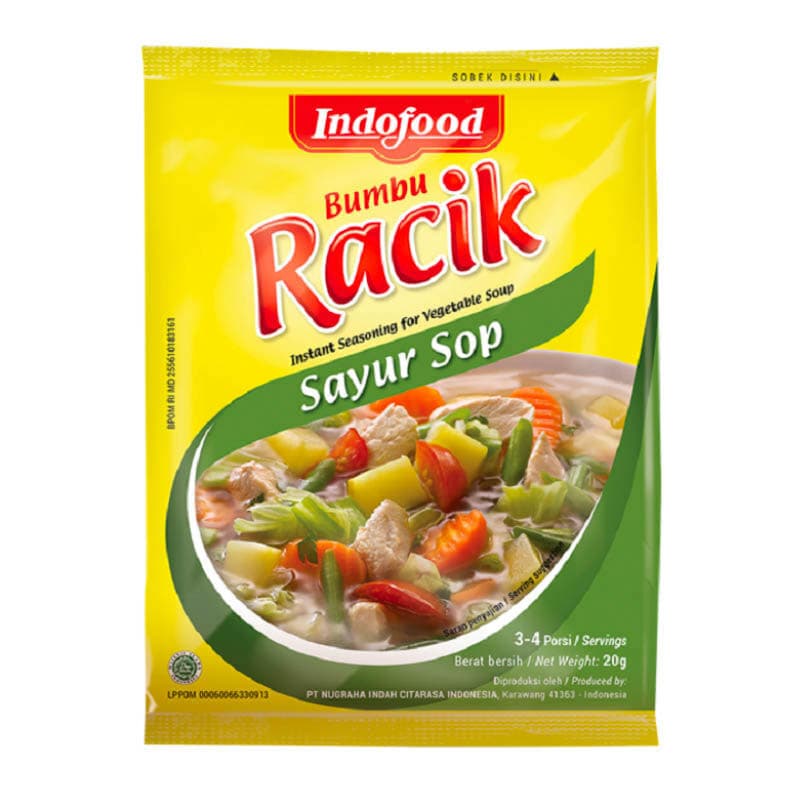 Indofood Racik Bumbu Sayur Sop 20 gr – 1
