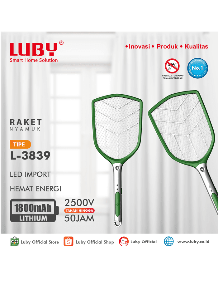 Luby Raket Nyamuk L-3839 – 1