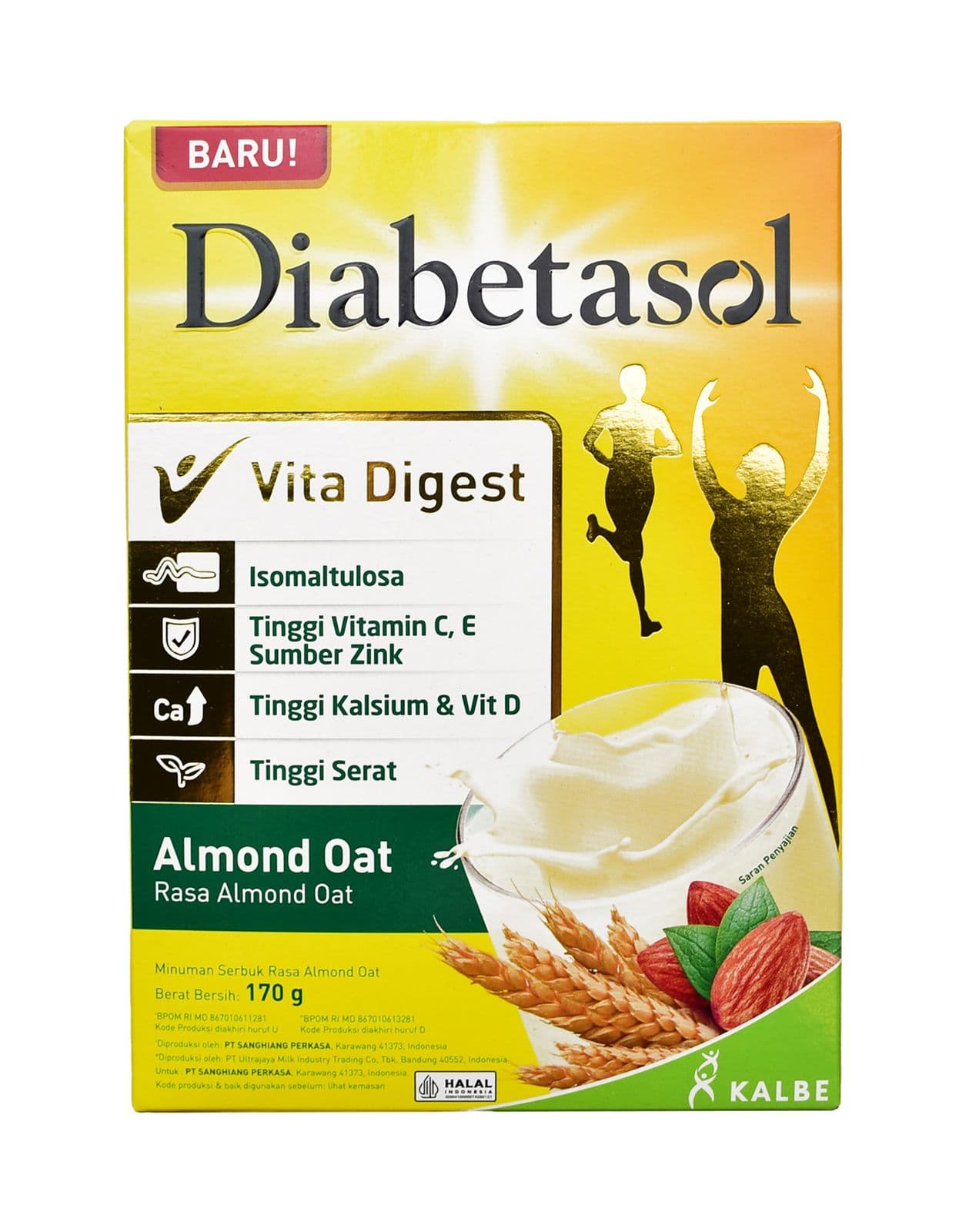 Diabetasol Almond Oat 170 gr – 1