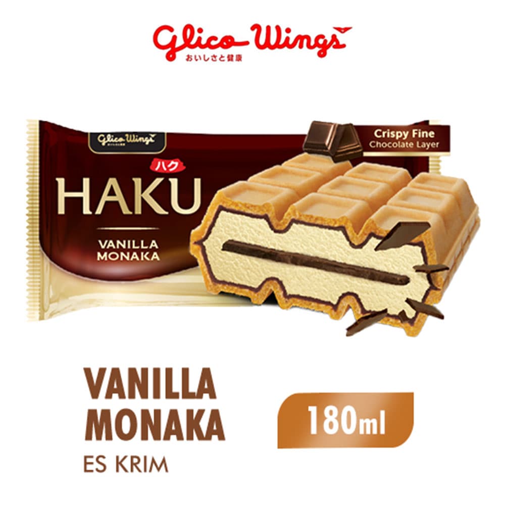 Haku Monaka Es Krim Vanila 180 ml – 1