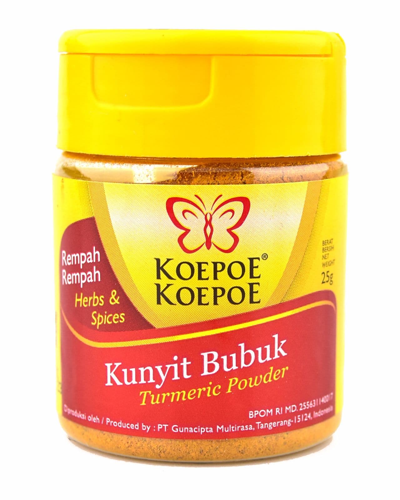 Koepoe Koepoe Kunyit Bubuk 25 gr – 1