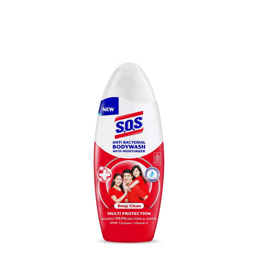 Sos Sabun Mandi Cair Antibakteri Deep Clean Botol 250 ml – 1