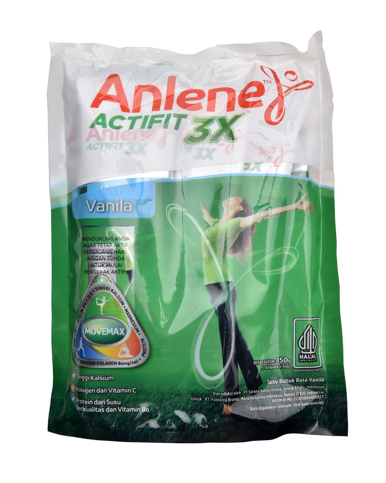 Anlene Actifit 3x Vanila 5x30 gr – 1