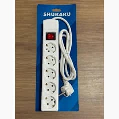 Shukaku Saklar 5 Lubang Kabel 1,5 m – 1