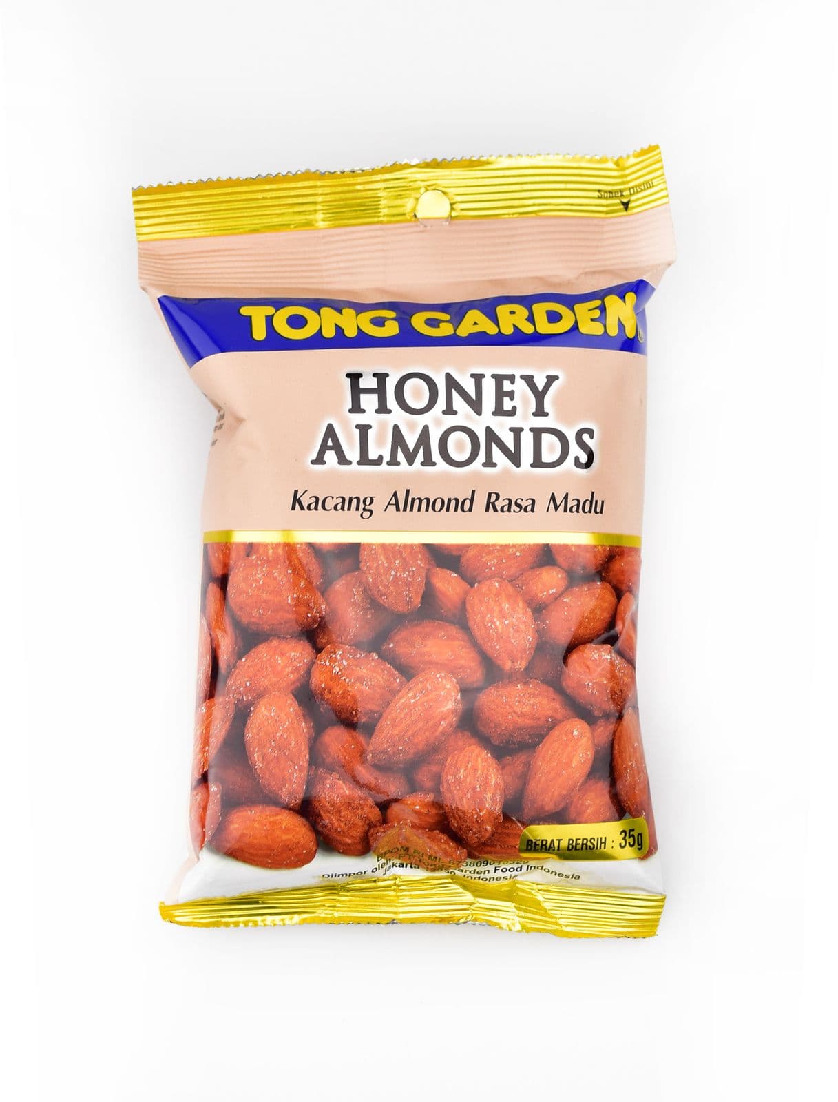 Tong Garden Kacang Almond Madu 35 gr – 1