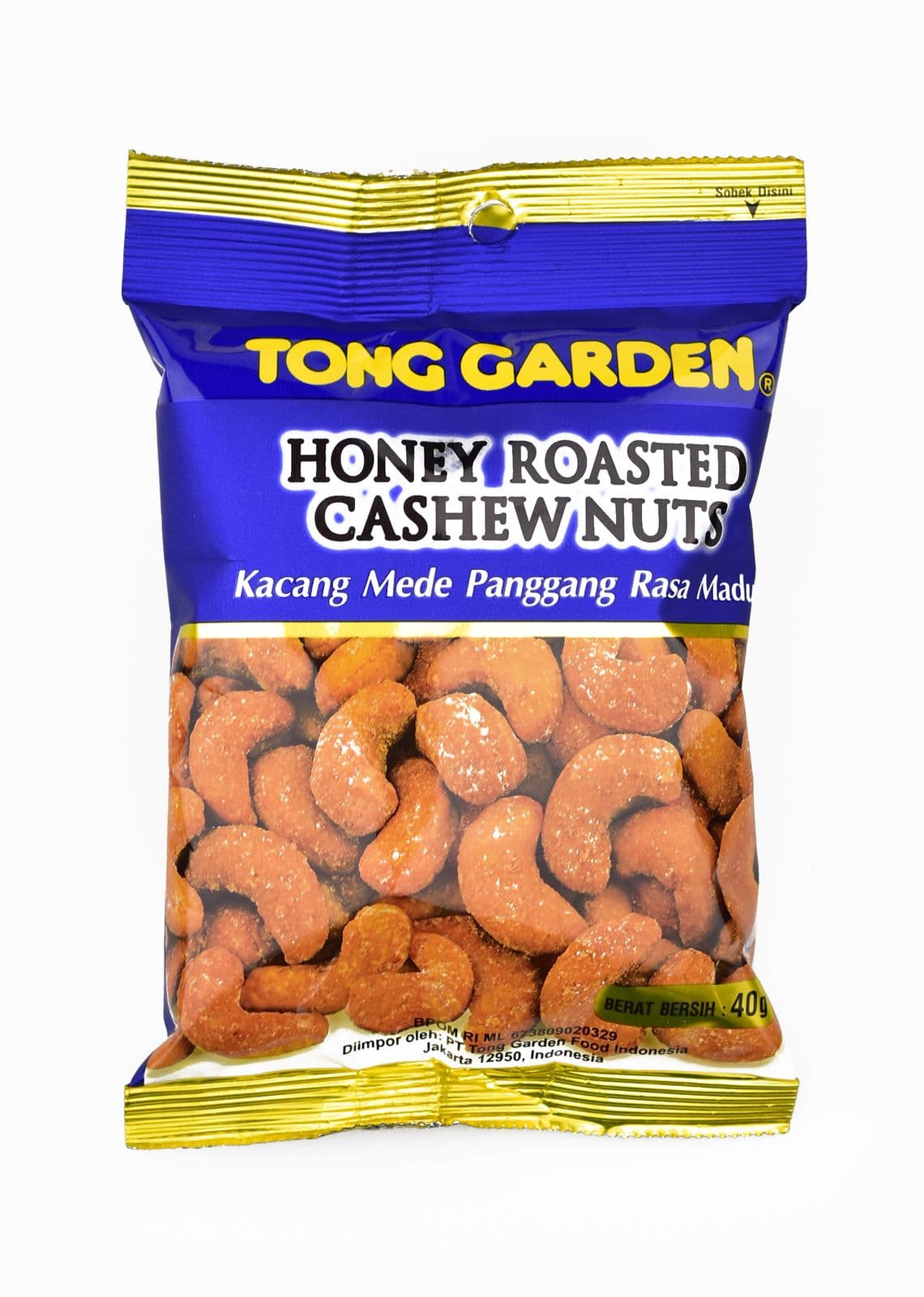 Tong Garden Kacang Mete Panggang Madu 40 gr – 1