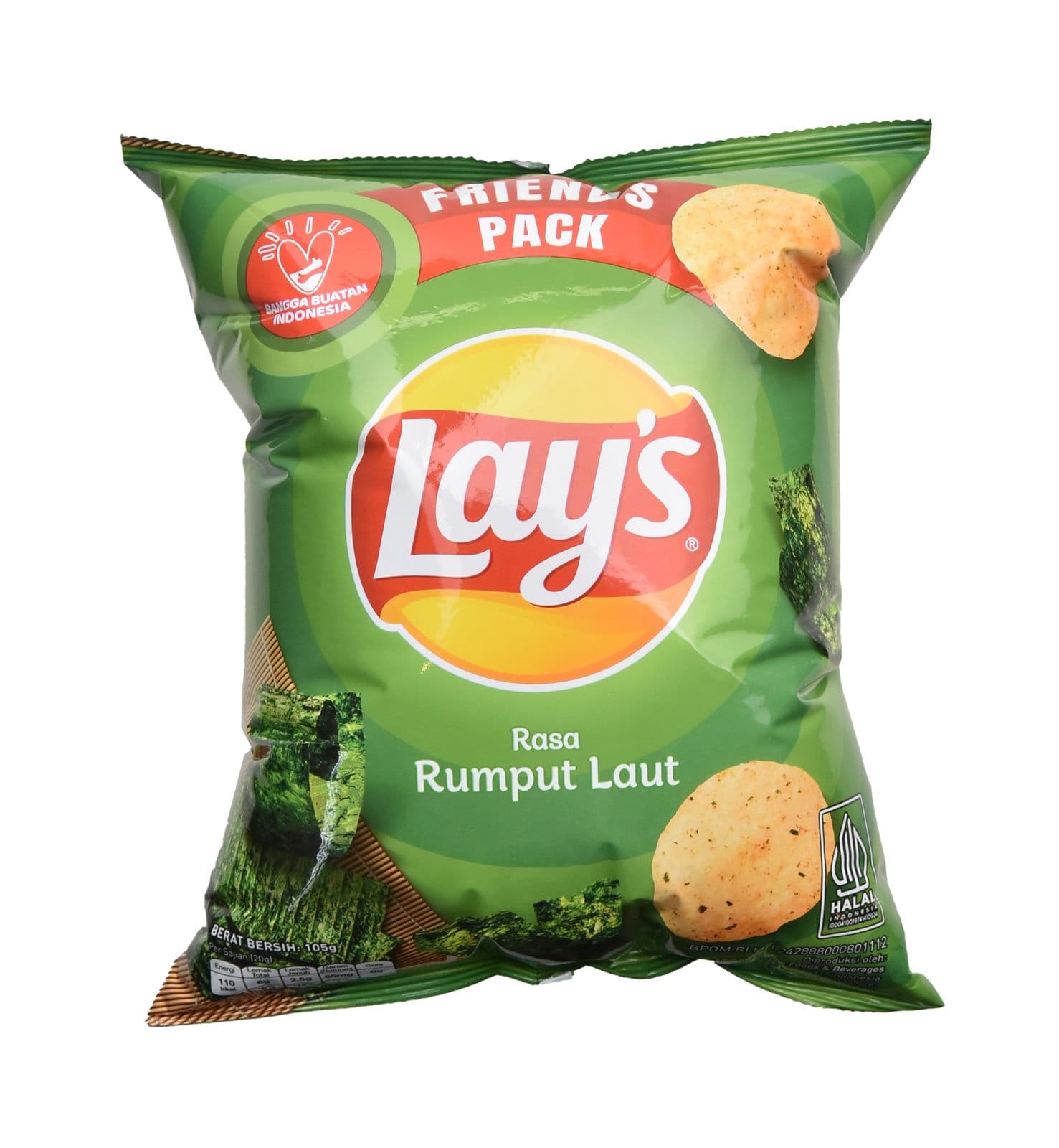 Lay's Rasa Rumput Laut 105 gr – 1