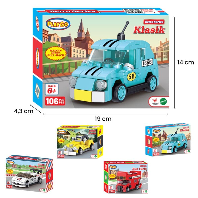 Playgo Seri Retro 35021 – 1