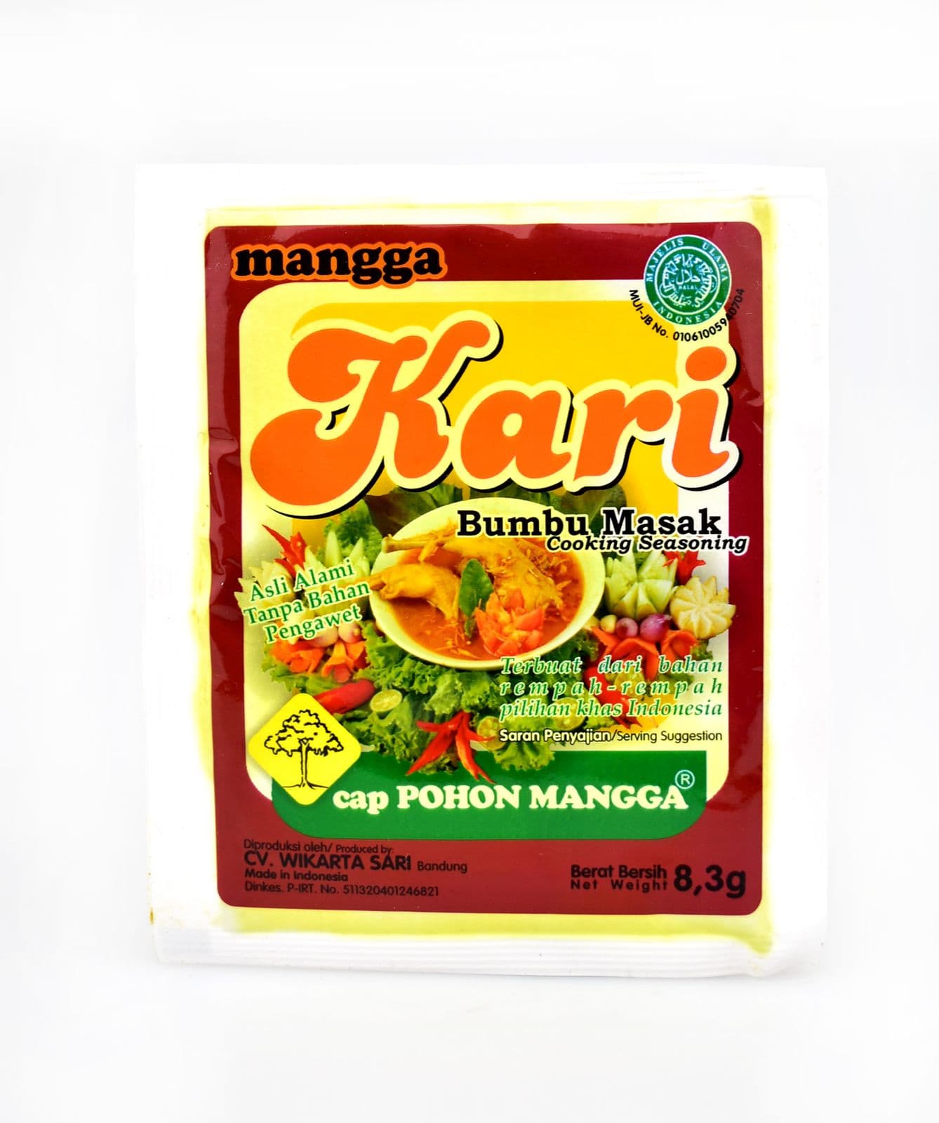 Mangga Bumbu Kari 8,3 gr – 1