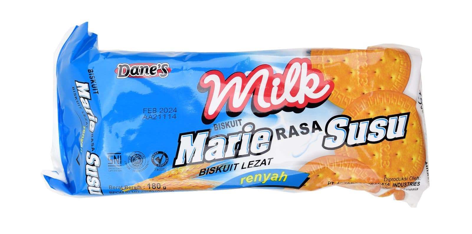 Danes Milk Marie Susu 180 gr – 1