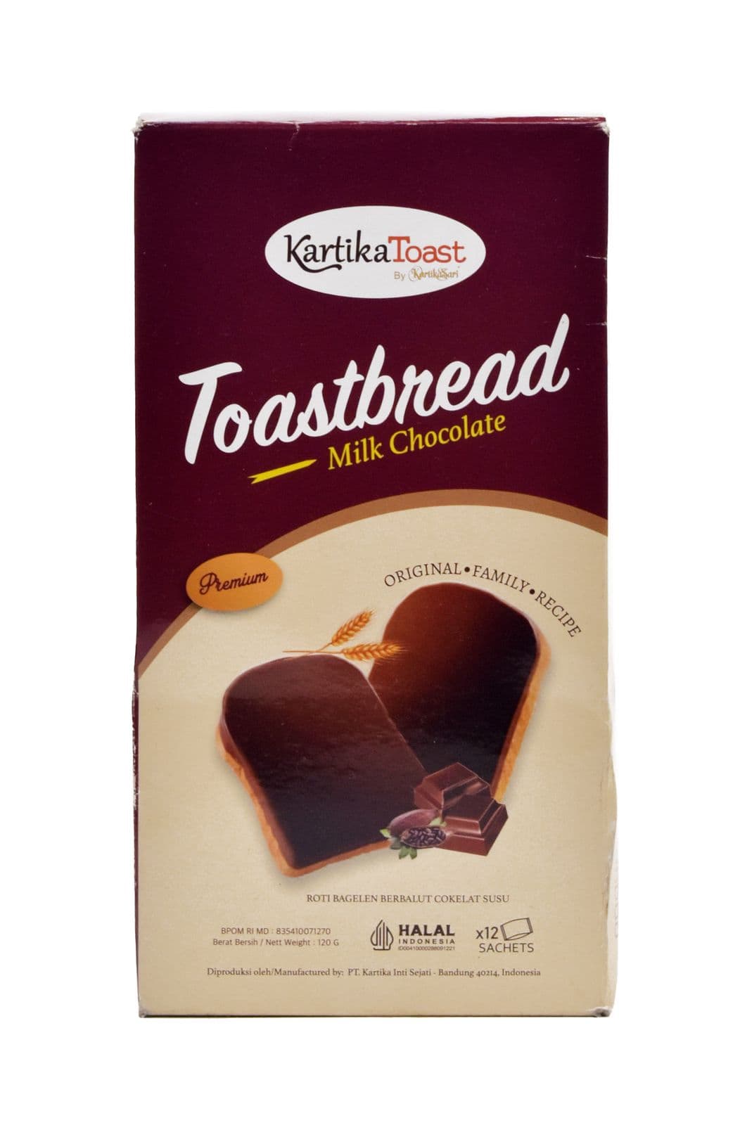 Kartika Roti Bakar Cokelat 120 gr – 1
