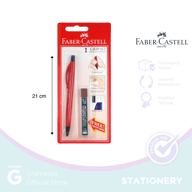Faber-Castell Pensil Mekanik Eco 0,7 mm – 1